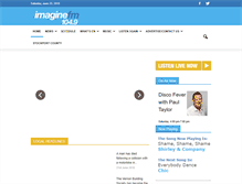 Tablet Screenshot of imaginefm.net